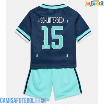 Camisa de time de futebol Alemanha Nico Schlotterbeck #15 Replicas 2º Equipamento Infantil Mundo 2026 Manga Curta (+ Calças curtas)